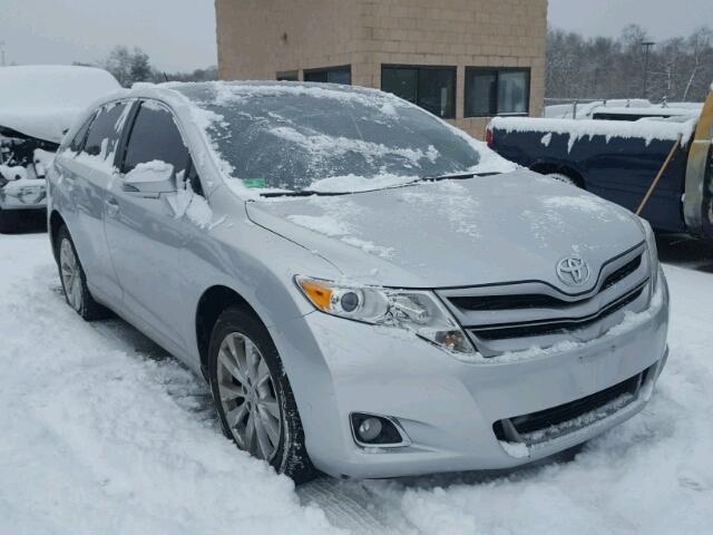 4T3BA3BB7EU060303 - 2014 TOYOTA VENZA LE SILVER photo 1