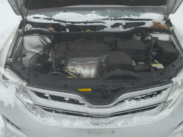 4T3BA3BB7EU060303 - 2014 TOYOTA VENZA LE SILVER photo 7