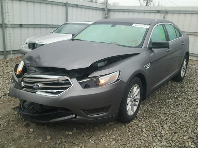 1FAHP2D80EG152133 - 2014 FORD TAURUS SE GRAY photo 2