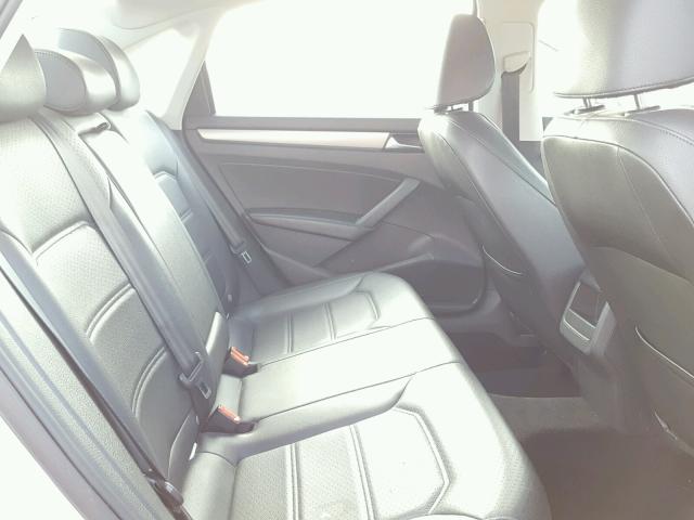 1VWAT7A32EC066291 - 2014 VOLKSWAGEN PASSAT S WHITE photo 6