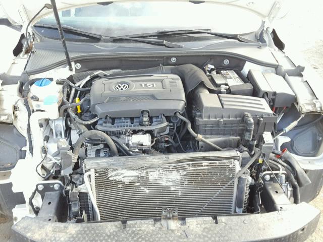 1VWAT7A32EC066291 - 2014 VOLKSWAGEN PASSAT S WHITE photo 7