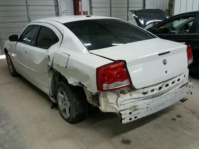 2B3CA3CV9AH117819 - 2010 DODGE CHARGER SX WHITE photo 3