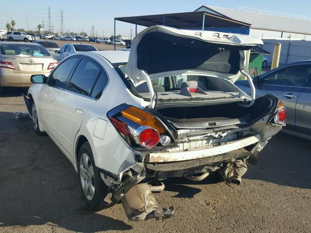 1N4AL21E07N490525 - 2007 NISSAN ALTIMA 2.5 WHITE photo 3