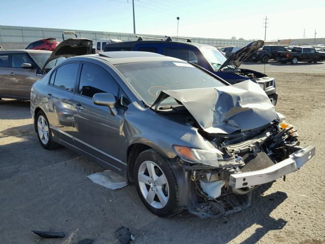 1HGFA16857L113477 - 2007 HONDA CIVIC EX GRAY photo 1