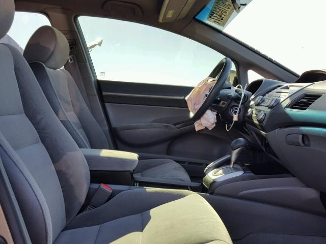 1HGFA16857L113477 - 2007 HONDA CIVIC EX GRAY photo 5