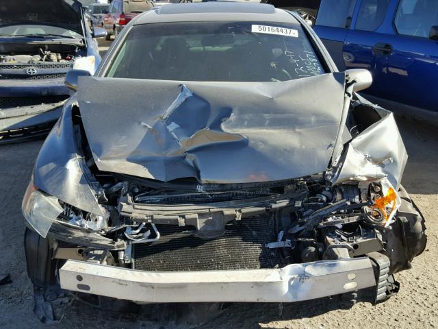 1HGFA16857L113477 - 2007 HONDA CIVIC EX GRAY photo 7