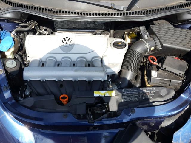 3VWRF31Y96M312543 - 2006 VOLKSWAGEN NEW BEETLE 蓝色 照片 7