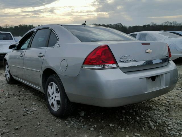 2G1WB58KX89262562 - 2008 CHEVROLET IMPALA LS SILVER photo 3