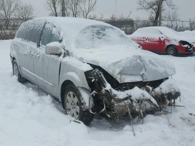 5N1BV28U04N304026 - 2004 NISSAN QUEST S SILVER photo 1