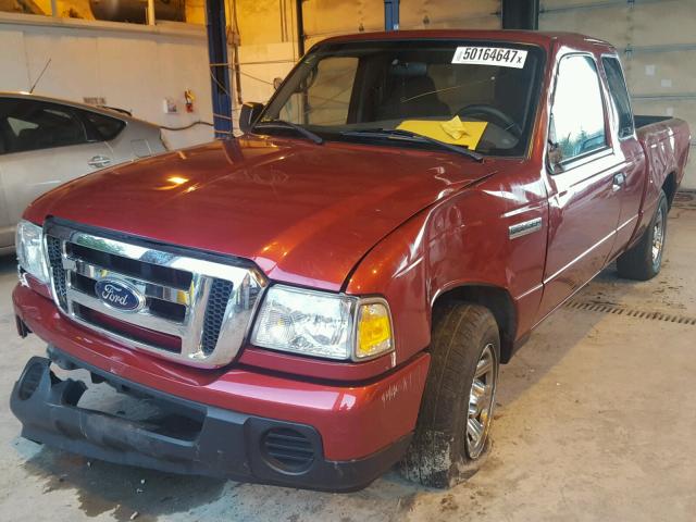 1FTYR14D29PA19102 - 2009 FORD RANGER SUP RED photo 2