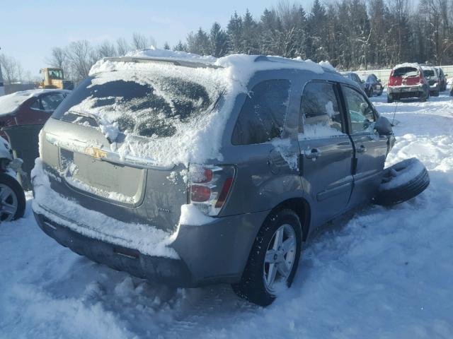 2CNDL73F766131259 - 2006 CHEVROLET EQUINOX LT GRAY photo 4