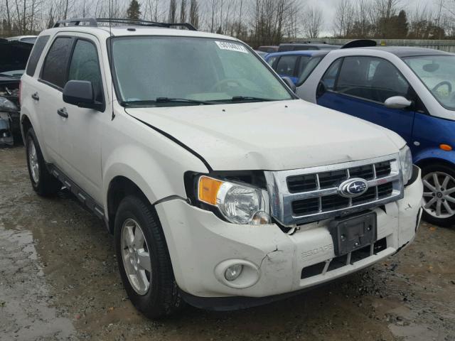 1FMCU0D70CKC83268 - 2012 FORD ESCAPE XLT WHITE photo 1