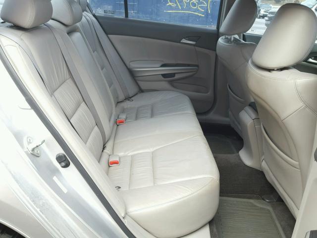 JHMCP26848C020763 - 2008 HONDA ACCORD EXL SILVER photo 6