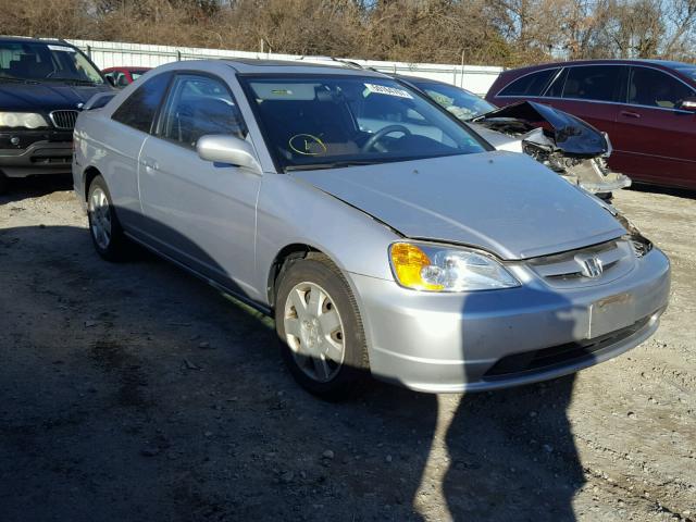 1HGEM22982L069443 - 2002 HONDA CIVIC EX 银色 照片 1