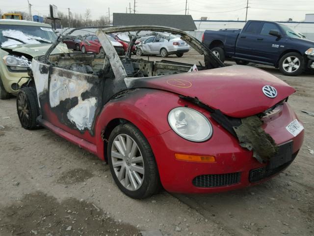 3VWRG31Y09M402536 - 2009 VOLKSWAGEN NEW BEETLE 红色 照片 1