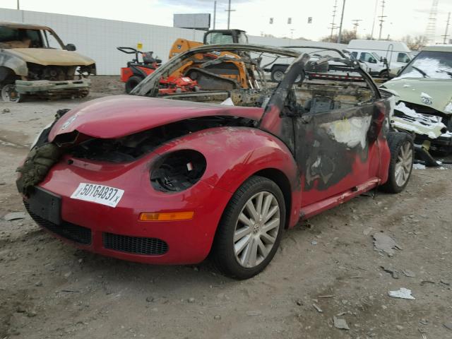 3VWRG31Y09M402536 - 2009 VOLKSWAGEN NEW BEETLE 红色 照片 2