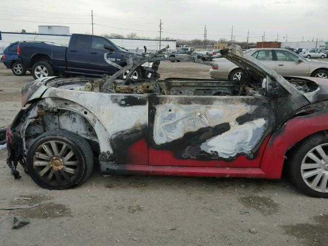 3VWRG31Y09M402536 - 2009 VOLKSWAGEN NEW BEETLE 红色 照片 9