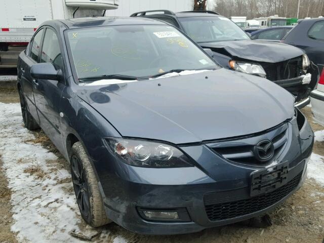 JM1BK324281106606 - 2008 MAZDA 3 S GRAY photo 1