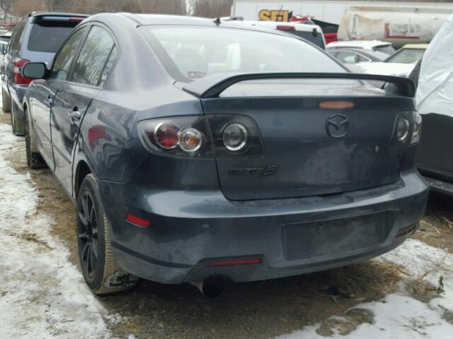 JM1BK324281106606 - 2008 MAZDA 3 S GRAY photo 3