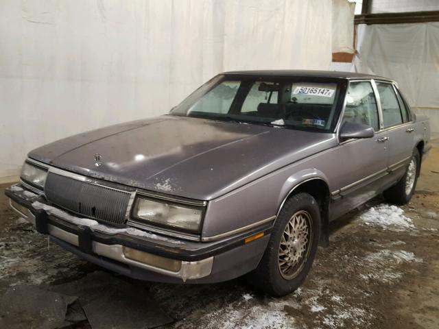 1G4HR54C0MH431211 - 1991 BUICK LESABRE LI GRAY photo 2