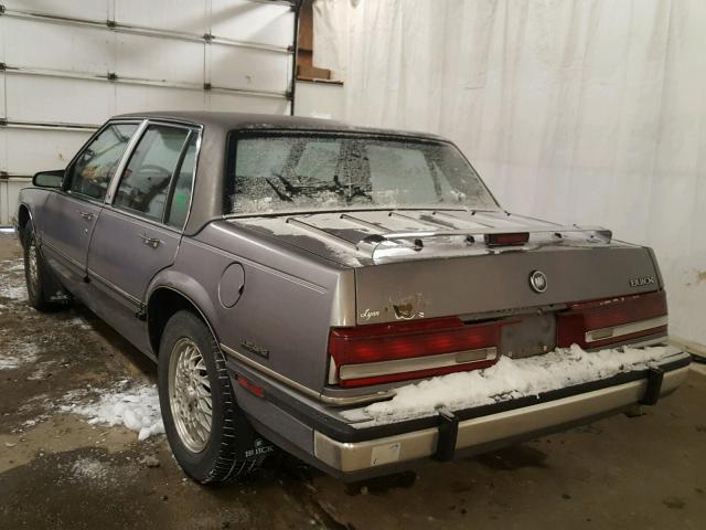 1G4HR54C0MH431211 - 1991 BUICK LESABRE LI GRAY photo 3