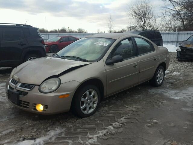 1B3ES46C73D198969 - 2003 DODGE NEON SX 2. BEIGE photo 2