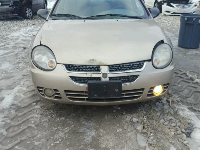 1B3ES46C73D198969 - 2003 DODGE NEON SX 2. BEIGE photo 9