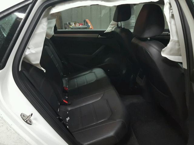 1VWAT7A35FC052984 - 2015 VOLKSWAGEN PASSAT S أبيض صورة 6