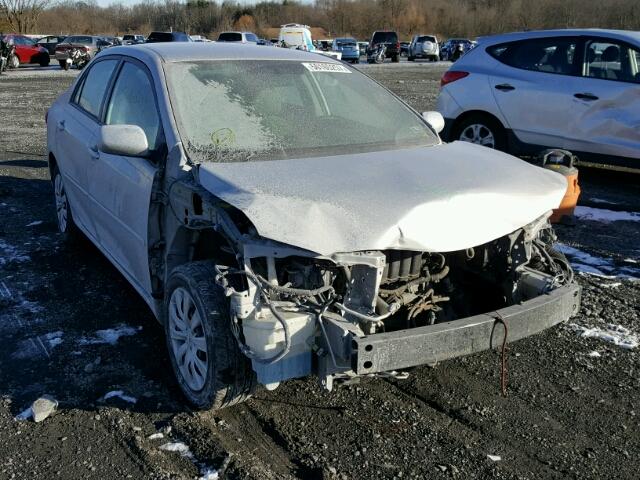 2T1BU4EE4CC836428 - 2012 TOYOTA COROLLA BA SILVER photo 1