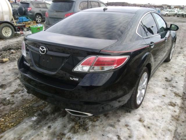 1YVHP82B595M10993 - 2009 MAZDA 6 S BLACK photo 4