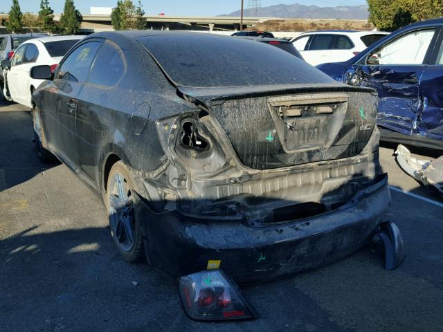 JTKDE177550026167 - 2005 TOYOTA SCION TC 黑色 照片 3