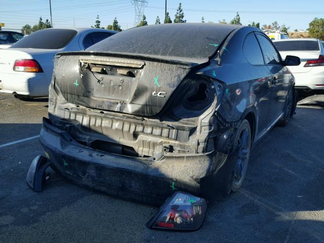 JTKDE177550026167 - 2005 TOYOTA SCION TC 黑色 照片 4