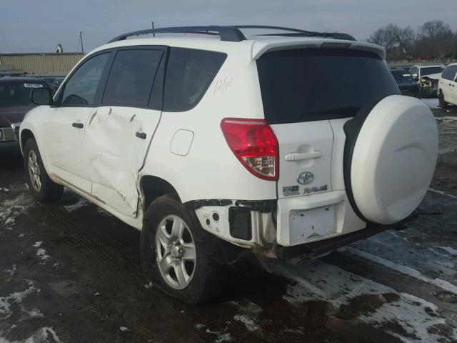 JTMBD33V785215041 - 2008 TOYOTA RAV4 WHITE photo 3