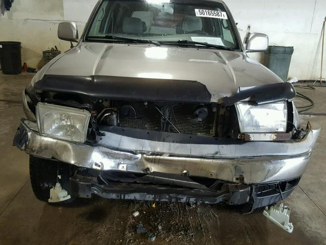 JT3HN86R510339058 - 2001 TOYOTA 4RUNNER SR SILVER photo 9