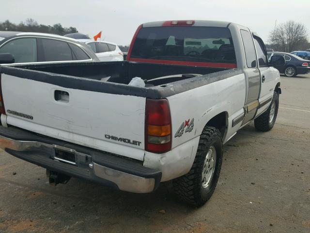 1GCEK19TXXE127726 - 1999 CHEVROLET SILVERADO RED photo 4