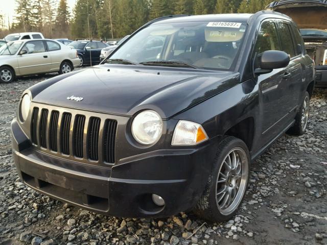 1J4NT4FBXAD578656 - 2010 JEEP COMPASS SP BLACK photo 2