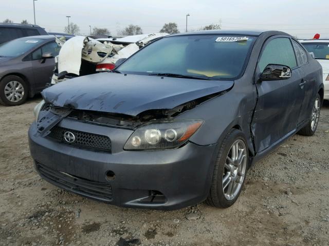 JTKDE167680265250 - 2008 TOYOTA SCION TC GRAY photo 2