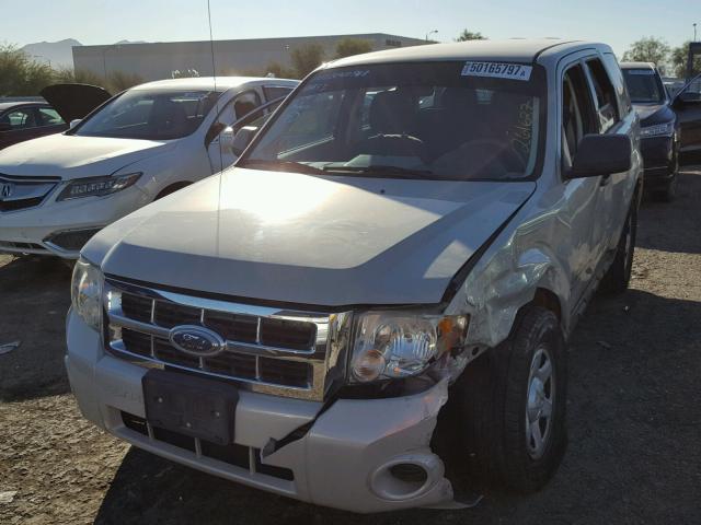 1FMCU02Z98KC01145 - 2008 FORD ESCAPE XLS GRAY photo 2