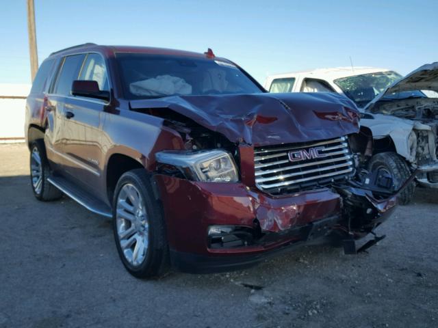 1GKS1BKC7GR442177 - 2016 GMC YUKON SLT MAROON photo 1