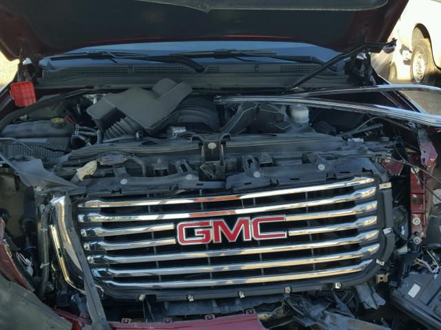 1GKS1BKC7GR442177 - 2016 GMC YUKON SLT MAROON photo 7