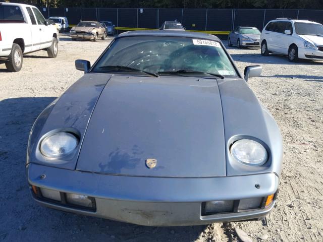 WP0JB0924DS861081 - 1983 PORSCHE 928 S BLUE photo 9