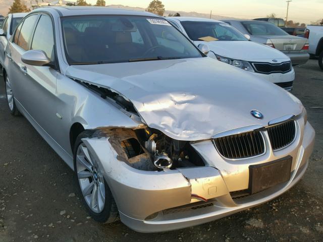 WBAVC53517FZ70834 - 2007 BMW 328 I SULE SILVER photo 1