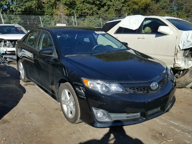 4T1BF1FKXEU469498 - 2014 TOYOTA CAMRY L BLACK photo 1