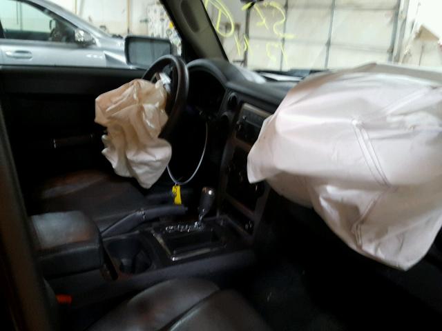 1J8HG48K99C516339 - 2009 JEEP COMMANDER შავი ფოტო 5