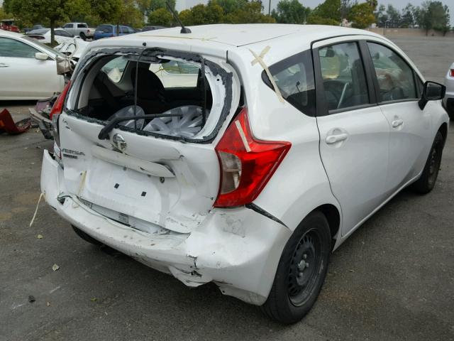 3N1CE2CP7FL358892 - 2015 NISSAN VERSA NOTE WHITE photo 4