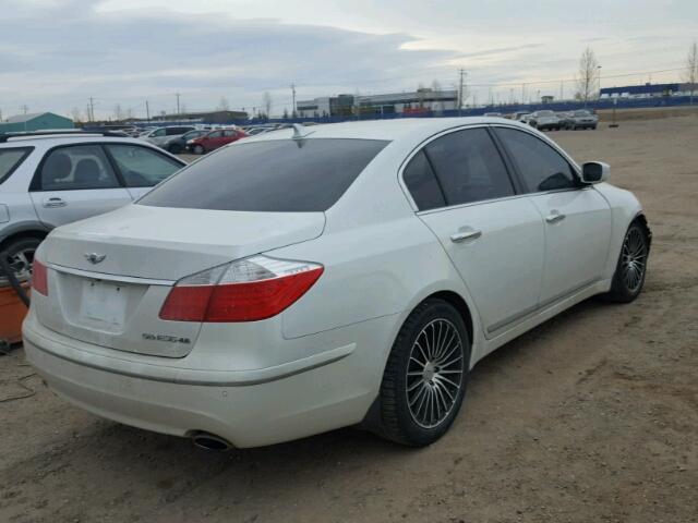 KMHGC4DF9AU092226 - 2010 HYUNDAI GENESIS 4. WHITE photo 4