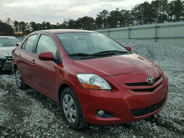 JTDBT923481284735 - 2008 TOYOTA YARIS RED photo 1