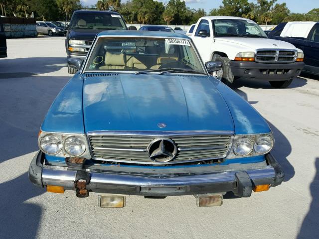 10702412013979 - 1976 MERCEDES-BENZ SLC 450 BLUE photo 9