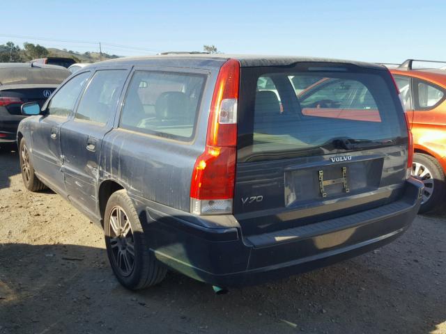 YV1SW640662557037 - 2006 VOLVO V70 BLUE photo 3