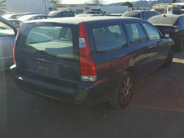 YV1SW640662557037 - 2006 VOLVO V70 BLUE photo 4